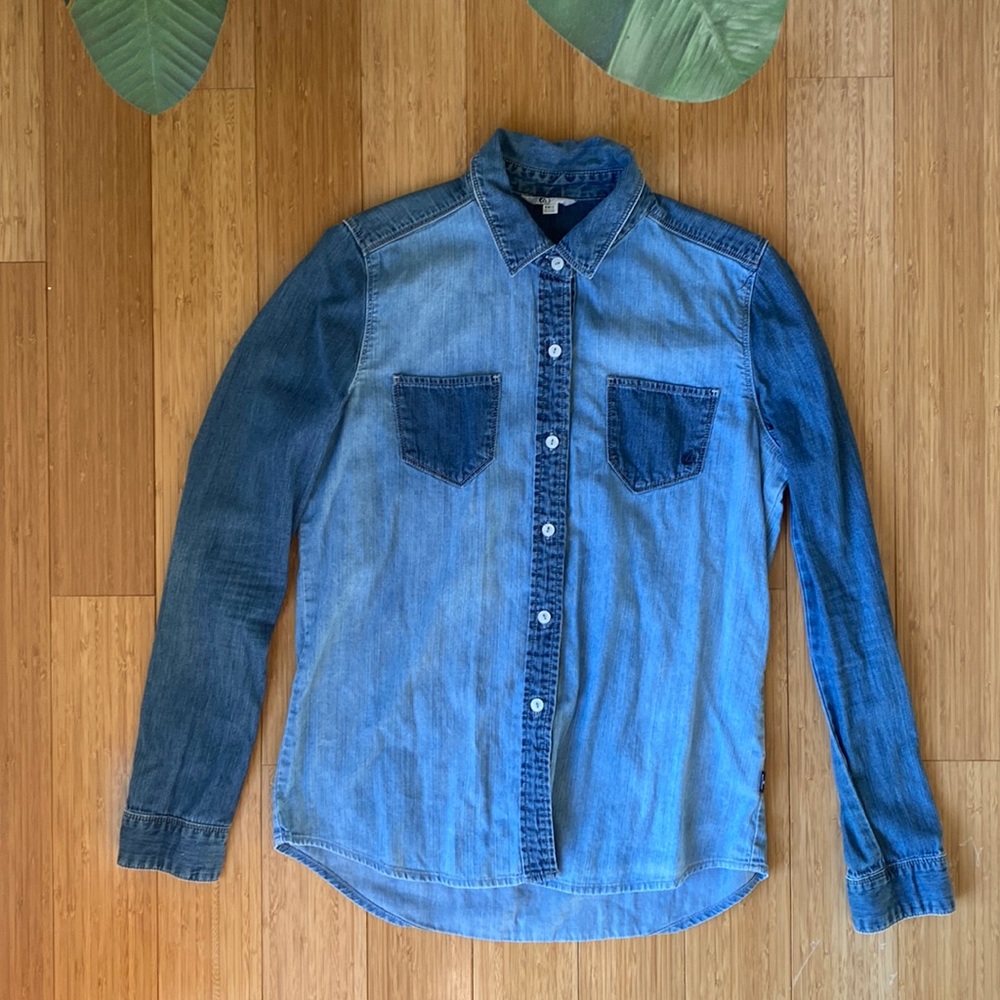 Chambray top